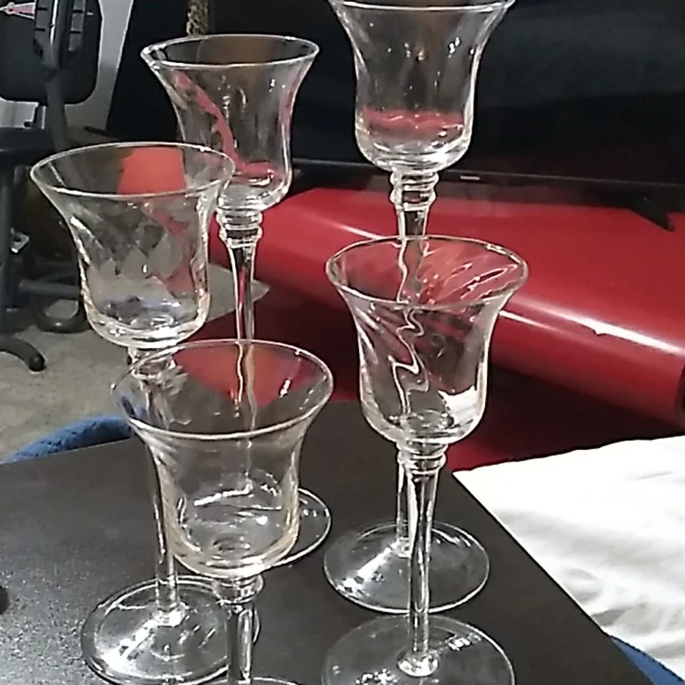 5 peice candle holders - Picture 4 of 4